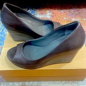 Cole Haan Shayna OT Wedge II, color: Ironstone, size 6